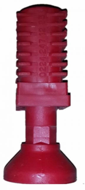40x40 Lüx Plastik Kırmızı Rotil Ayak